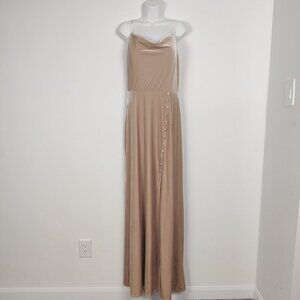 Revelry Women's Maxi Velvet Dress Size 16 Evening Gown Formal Party Prom Y2K